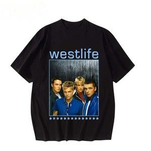 Retro Westlife Boy Band Design Unisex T-Shirt